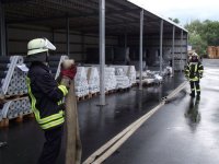 Großübung der Wächtersbacher Feuerwehren am 14.07.2012