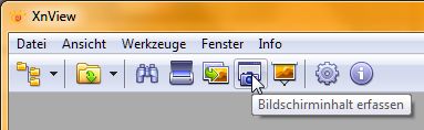 XnView: Screenshot erstellen XnView: Screenshot erstellen