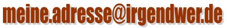 Mail-Adresse Mail-Adresse