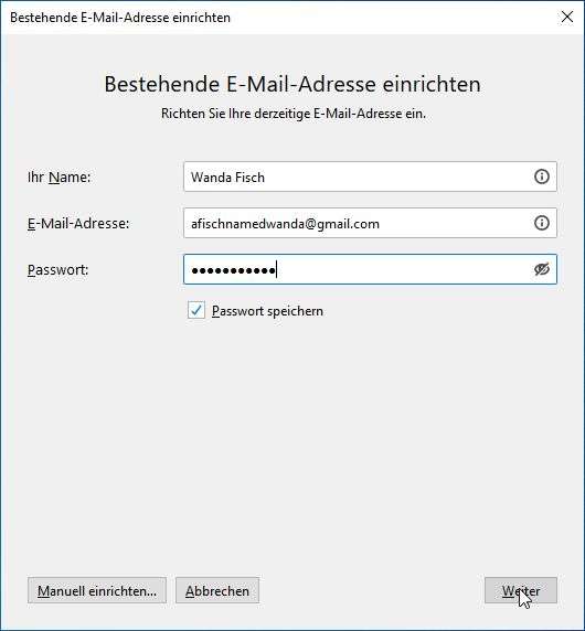 Thunderbird: Google-Mail-Account einrichten Thunderbird: Google-Mail-Account einrichten