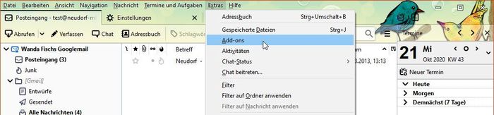 Thunderbird: Add-ons Thunderbird: Add-ons