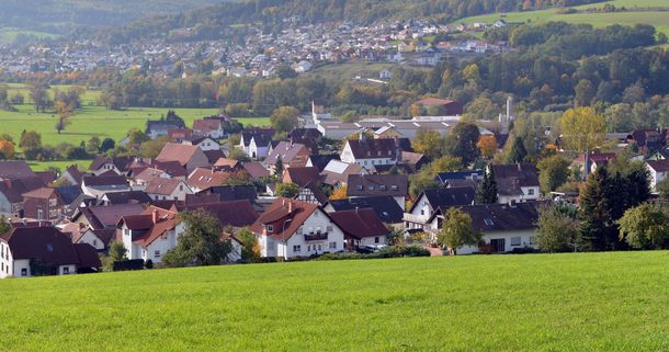 Panorama von Neudorf (Ausschnitt) Panorama von Neudorf (Ausschnitt)