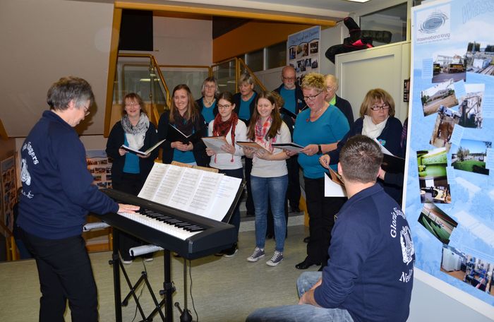 Gloria Singers bei einer Veranstaltung im Rathaus Gloria Singers bei einer Veranstaltung im Rathaus