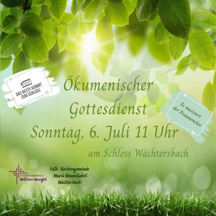 Ökumenischer Gottestdienst am 06.07.2025 zum Schlossfest