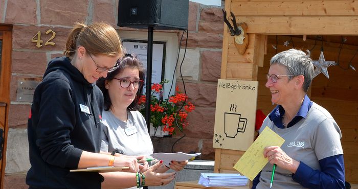 Mitglieder des Organisationsteams: Katharina Knobloch, Sabrina Lauster, Claudia Müller (v.l.) Mitglieder des Organisationsteams