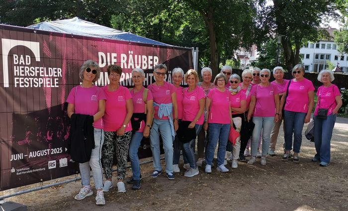 In Bad Hersfeld vor der Aufführung In Bad Hersfeld vor der Aufführung