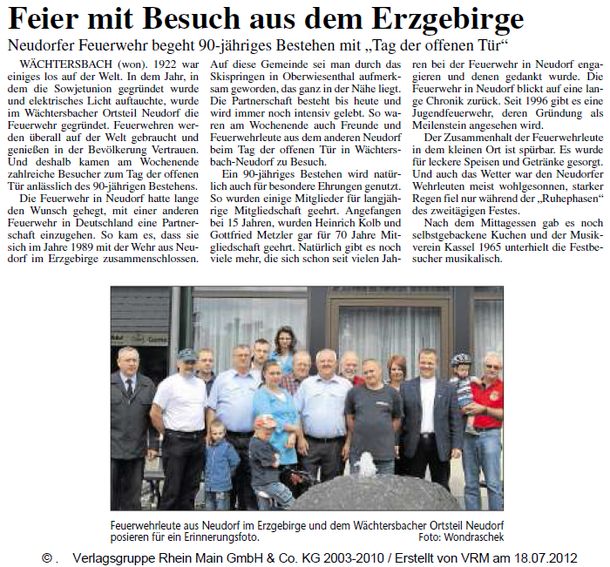 GT vom 17.07.2012 GT vom 18.07.2012