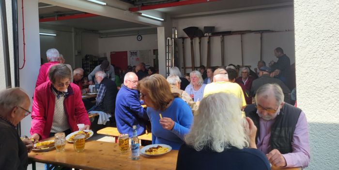 Das umfunktionierte Feuerwehrgerätehaus Das umfunktionierte Feuerwehrgerätehaus