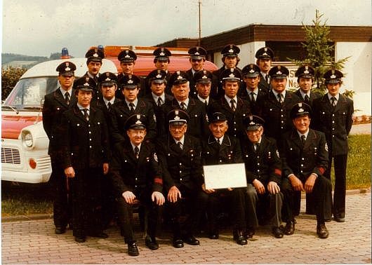Einsatzabteilung Juni 1982 Einsatzabteilung Juni 1982