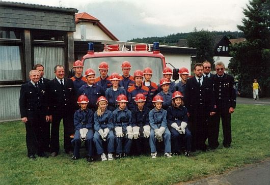 Gründung der Jugendfeuerwehr Gründung der Jugendfeuerwehr