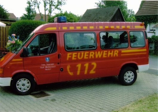 Übergabe Ford Tourneo 2005 Übergabe Ford Tourneo 2005
