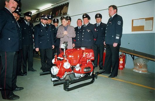Übergabe TS8-8 der Fa. Rosenbauer Übergabe TS8-8 der Fa. Rosenbauer