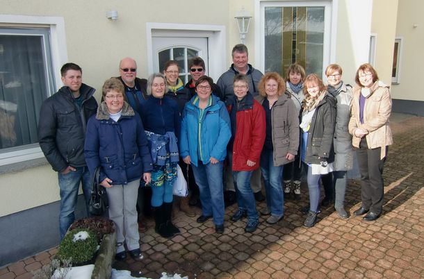 Mitglieder des Gesangvereins Gloria Neudorf beim Probenwochenende 2015 Probenwochenende der Gloria Neudorf 2015