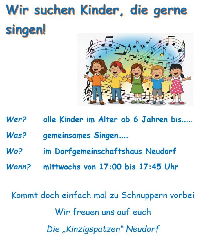 Kinzigspatzen suchen Nachwuchs Kinzigspatzen suchen Nachwuchs