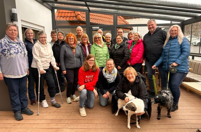 Beim Probenwochenende 2024 in Rommerz Beim Probenwochenende 2024 in Rommerz