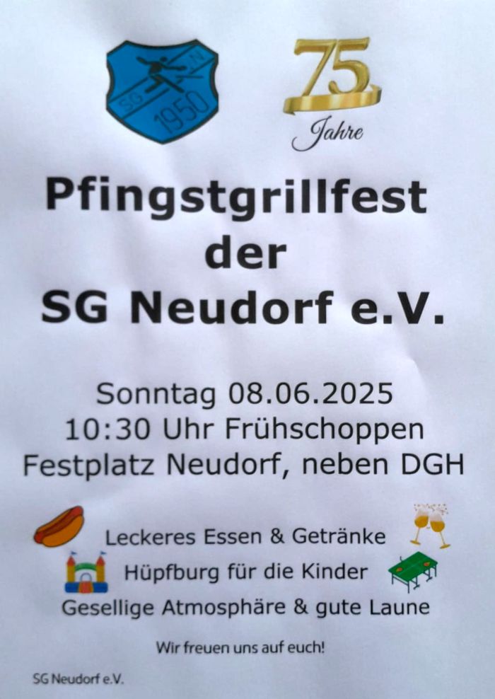 Pfingstgrillen 2025