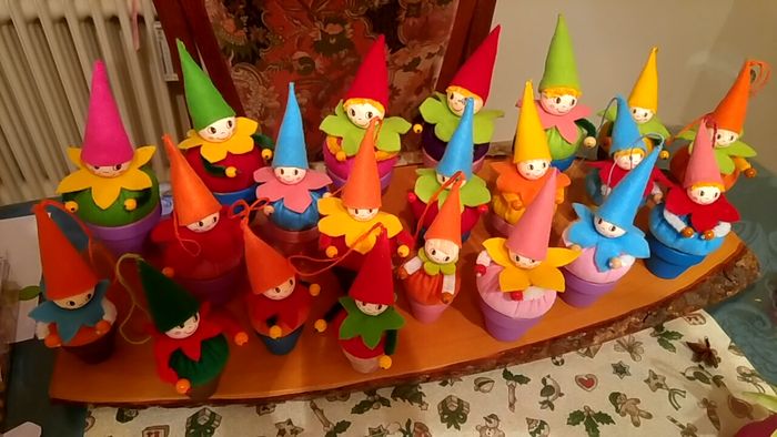 Osterbasteln 2018: Wichtel Osterbasteln 2018: Wichtel