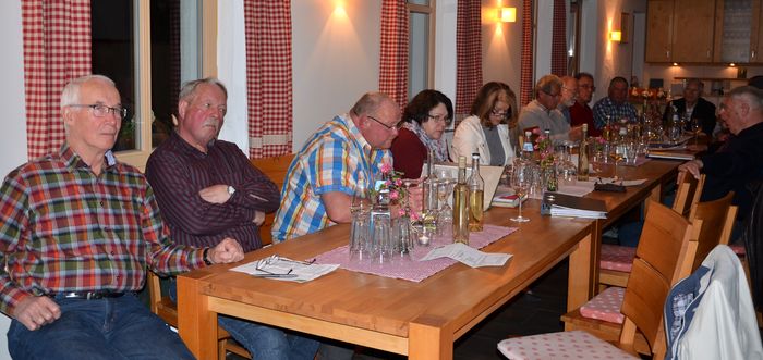 Mitglieder bei der JHV 2017  Mitglieder bei der JHV 2017