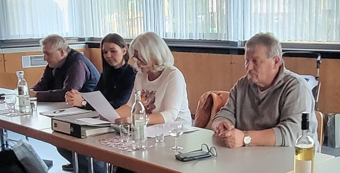 Der bisherige Vorstand (v.l.n.r. Thomas Joffroy, Karoline Schramm, Maritta Rasch, Ulrich Nauder) Der bisherige Vorstand (v.l.n.r. Thomas Joffroy, Karoline Schramm, Maritta Rasch, Ulrich Nauder)