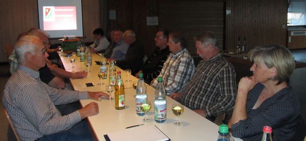 Mitgliederversammlung der Weinfreunde Neudorf eV 2015 Mitgliederversammlung der Weinfreunde Neudorf eV 2015